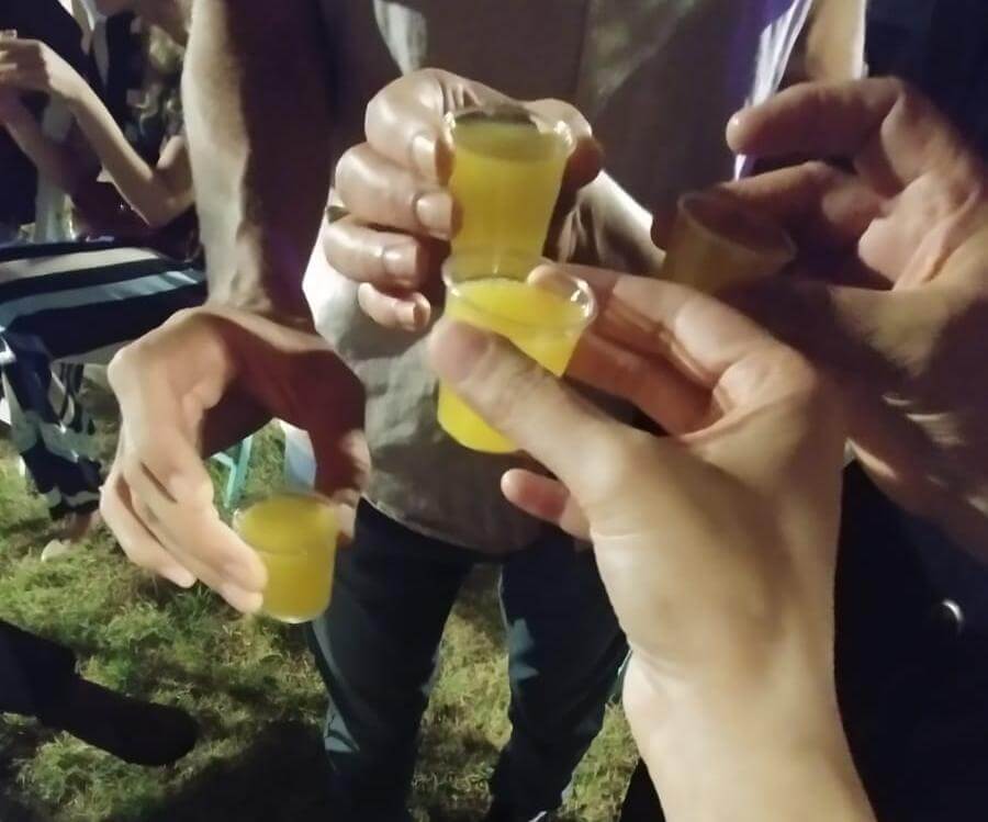 מרימים כוסית לשתות אלכוהול לחיים!